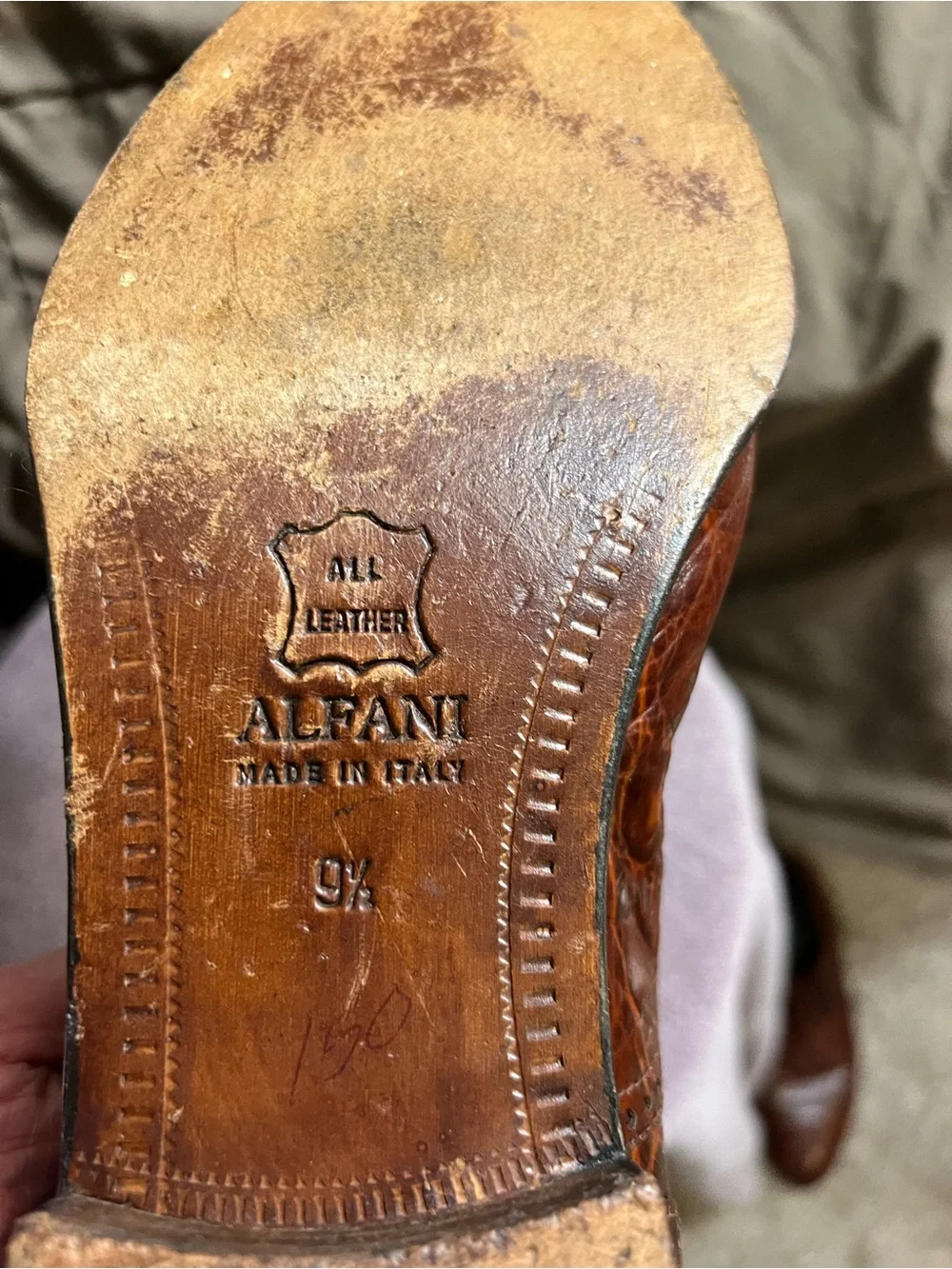 Alfani men croc